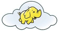 Hadoop elephant in cloud