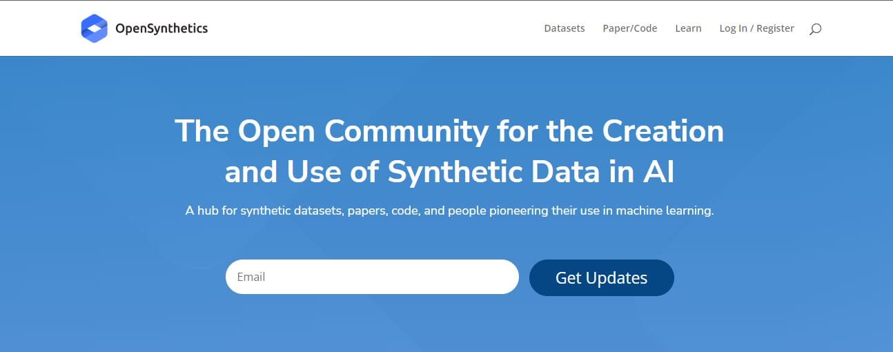 A Community for Synthetic Data is Here and This is Why We Need It