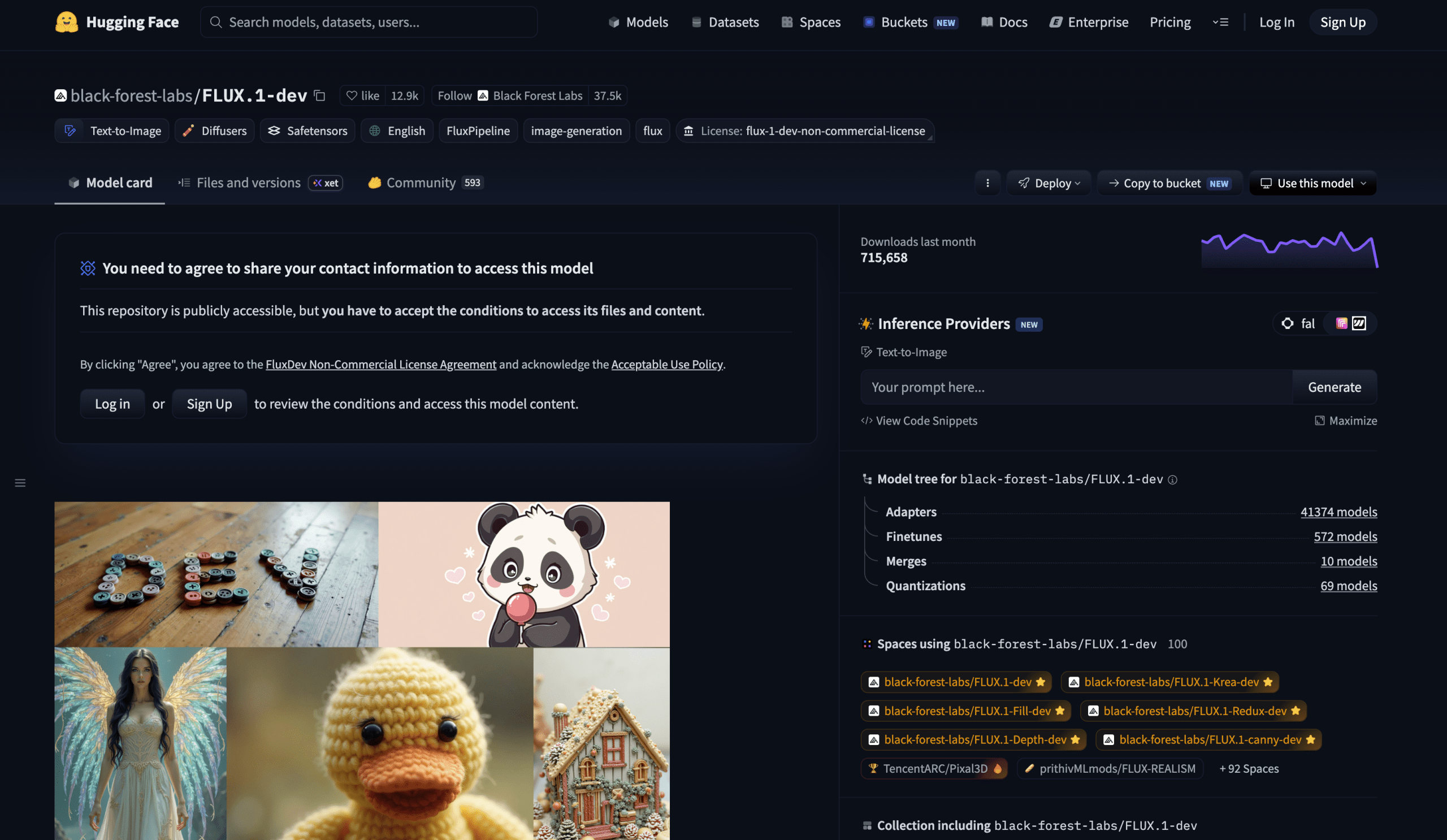FLUX.1 Dev Dashboard
