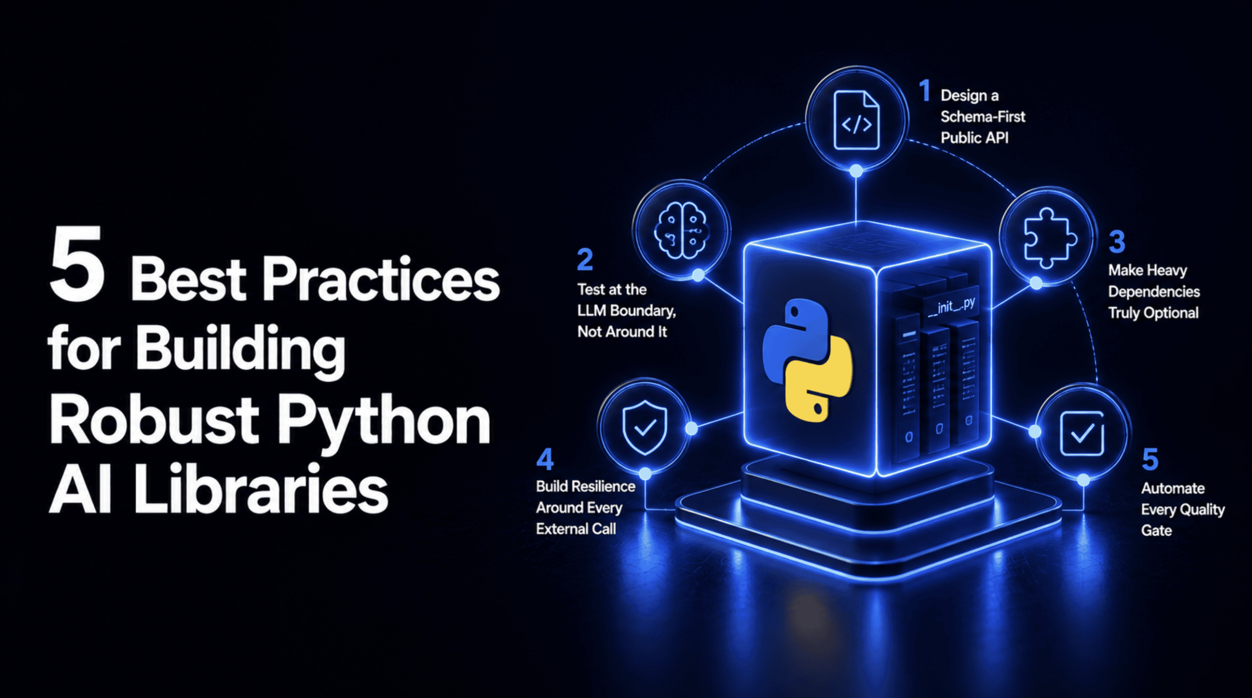 5 Best Practices for Building Robust Python AI Libraries