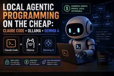 Local Agentic Programming on the Cheap: Claude Code + Ollama + Gemma4