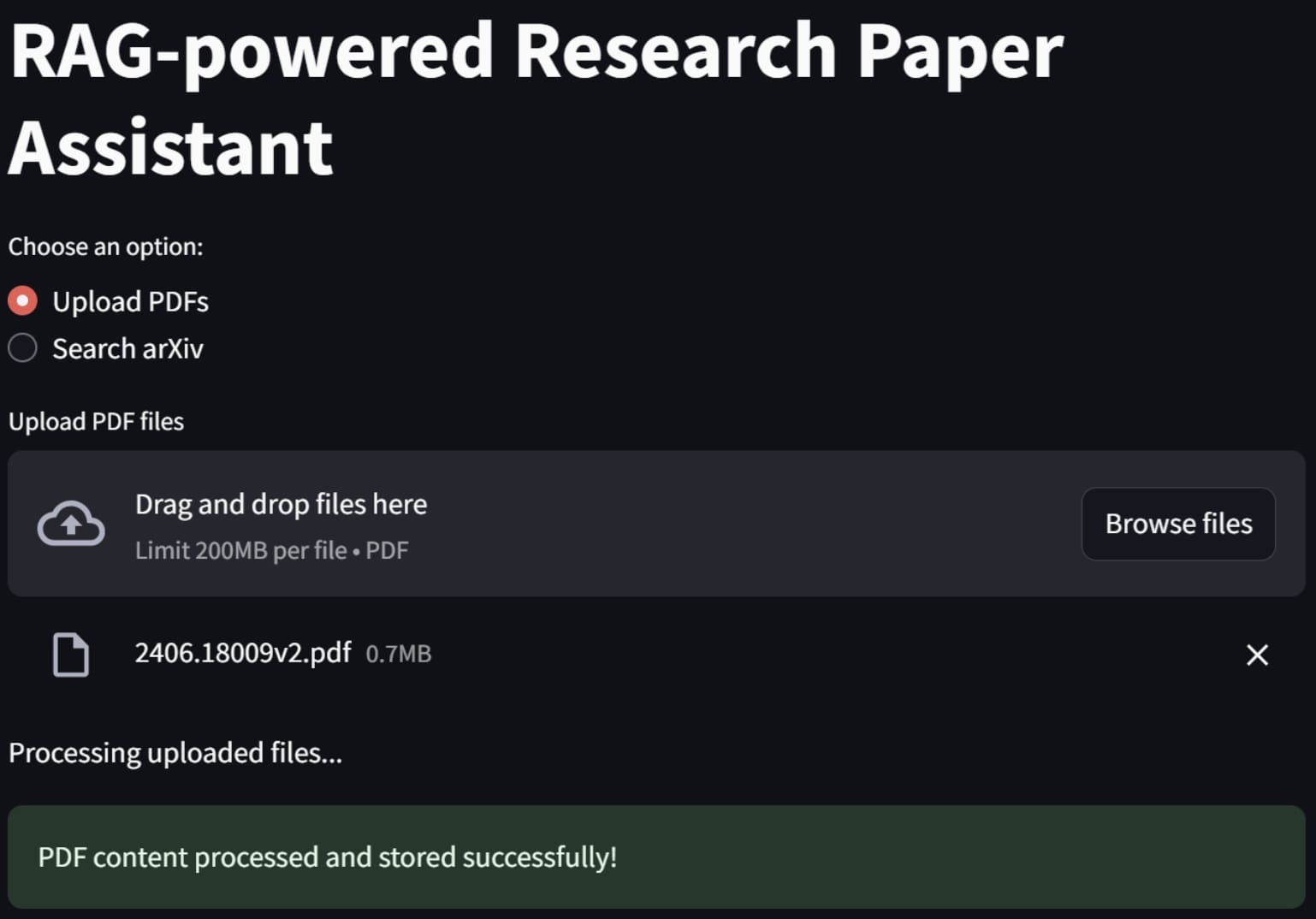Let's Build a RAG-Powered Research Paper Assistant