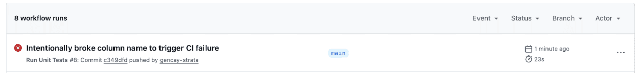 Versioning and testing of data solutions