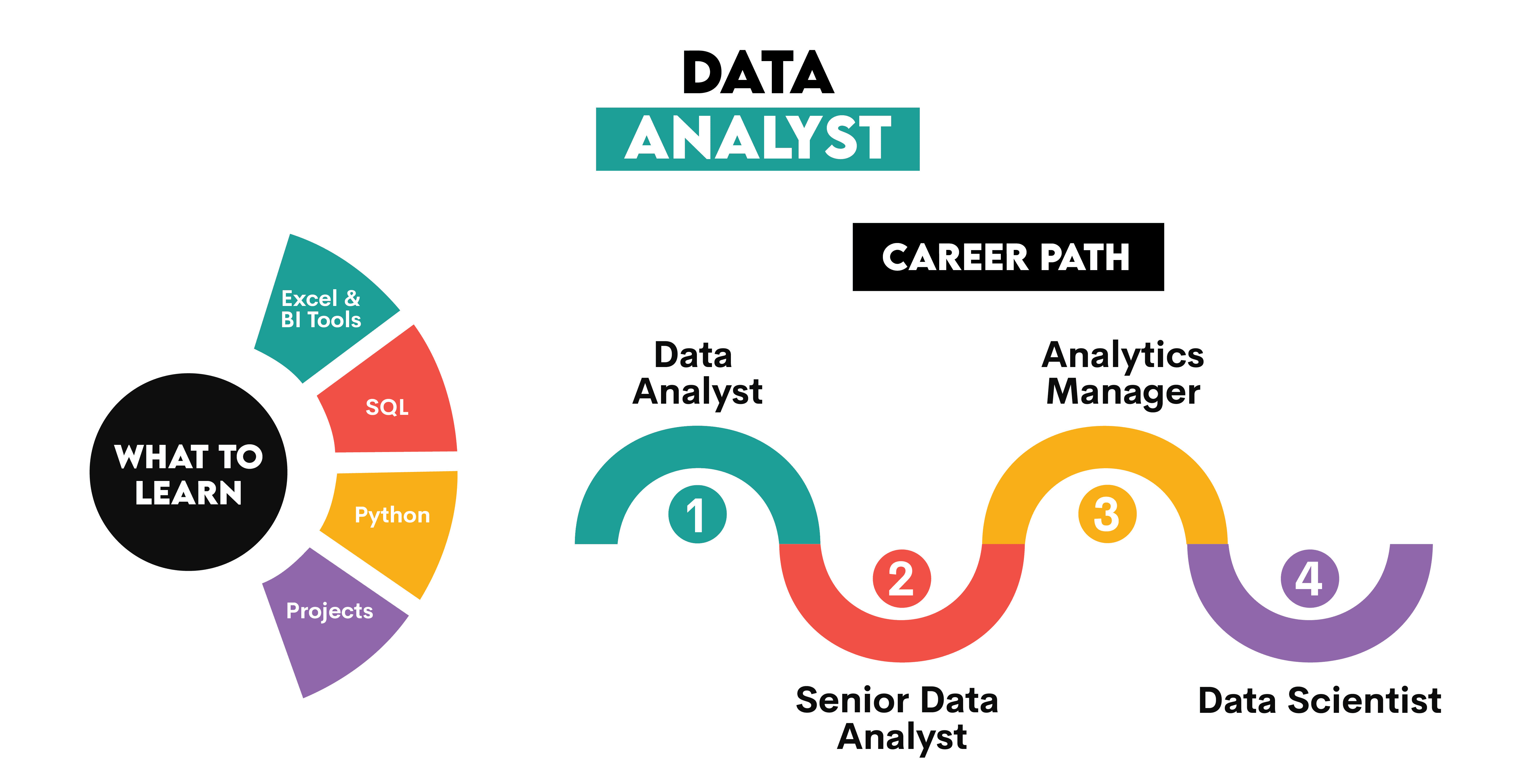 Learning and career path for data analysts