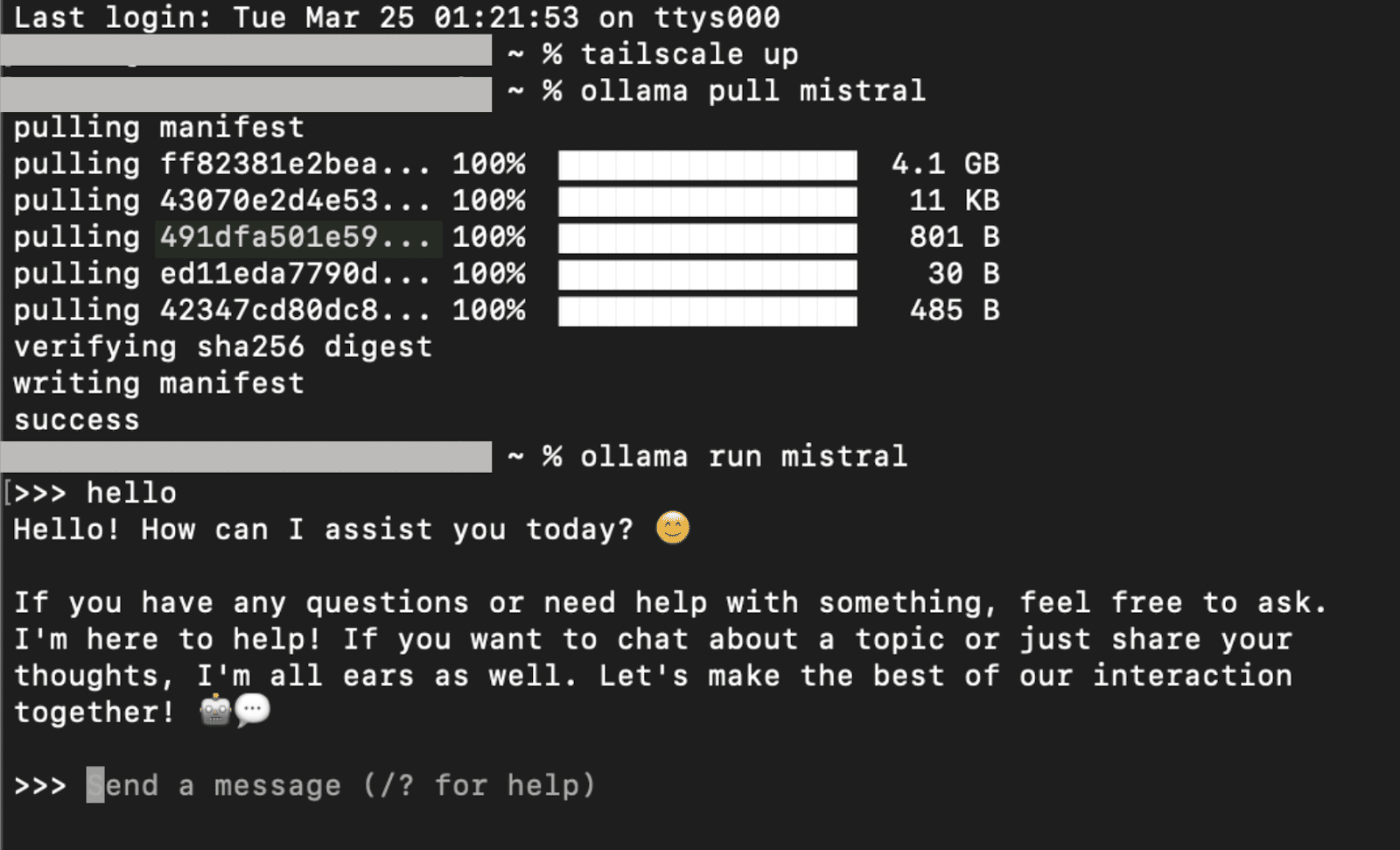Install and Run Ollama