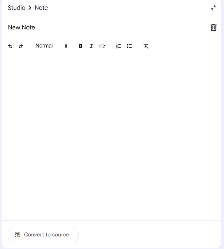 notes