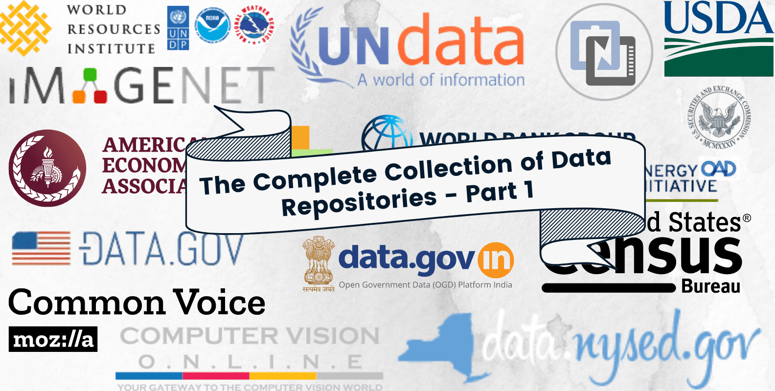 The Complete Collection Of Data Repositories - Part 1