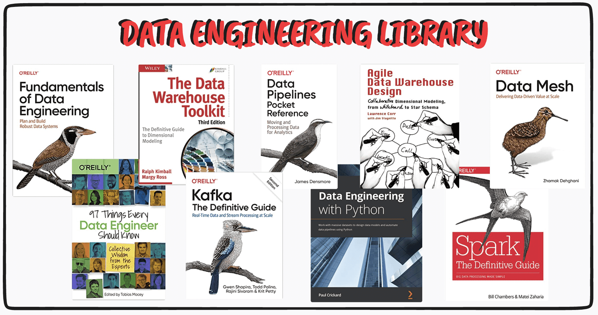 Essential Books You Need to Become a Data Engineer