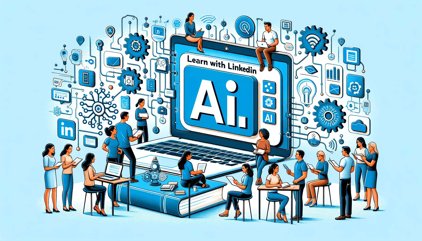 Learn with LinkedIn: Free Courses About AI