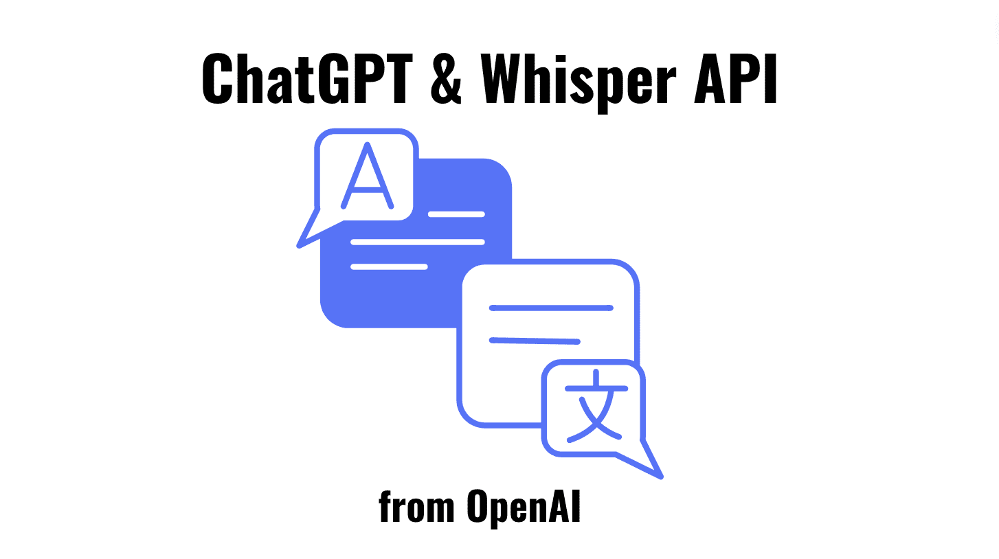 New ChatGPT and Whisper APIs from OpenAI