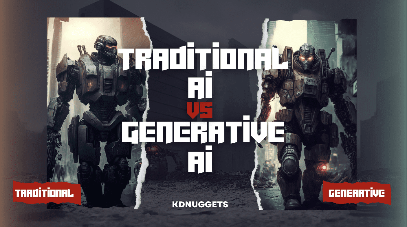 Traditional AI vs Generative AI