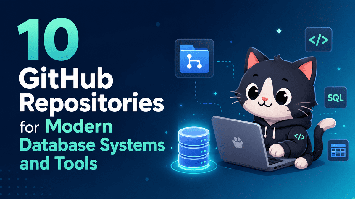 10 GitHub Repositories for Modern Database Systems and Tools