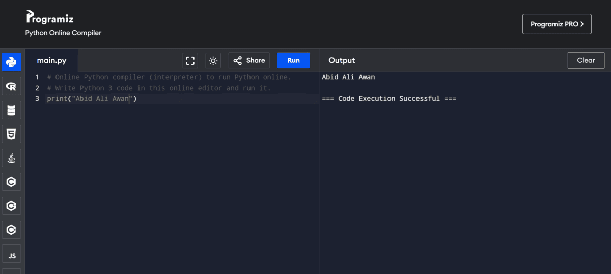 7 Free Online Python REPLs
