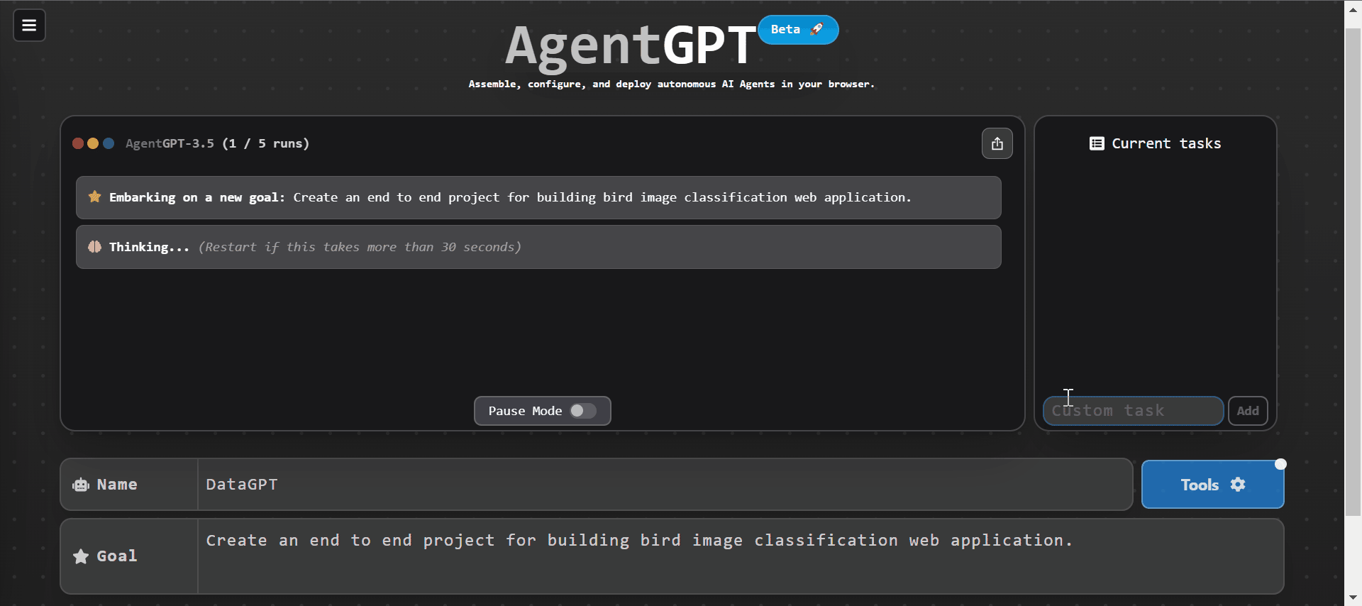 AgentGPT: Autonome KI-Agenten in Ihrem Browser