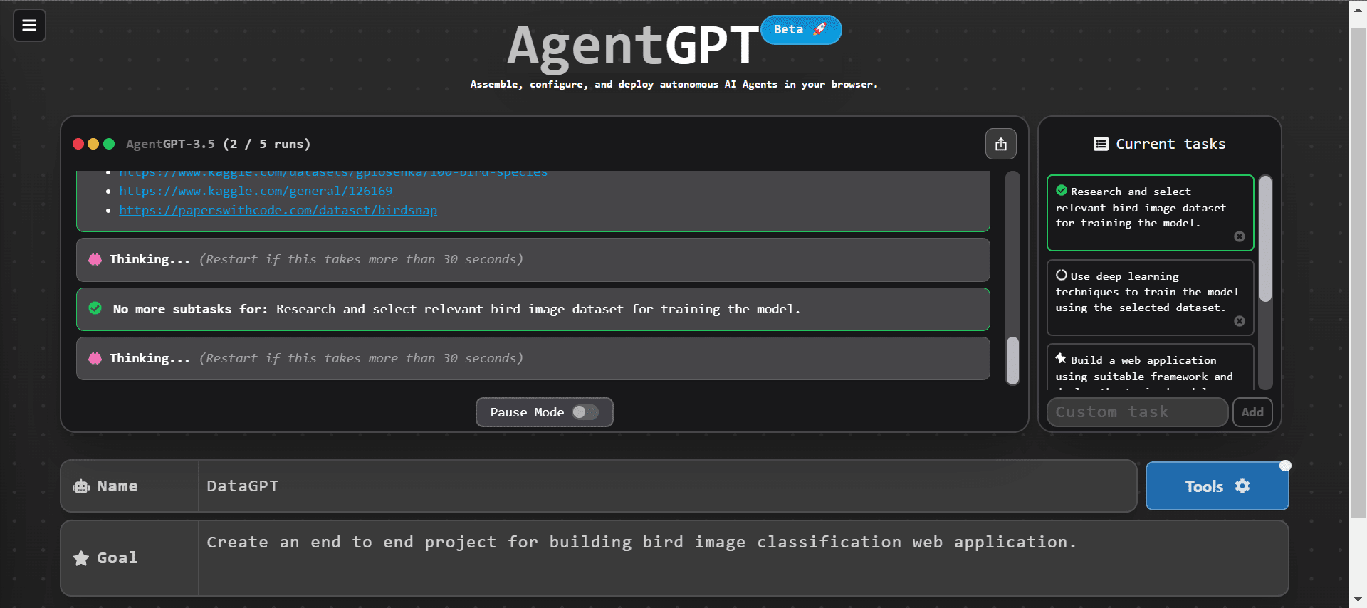 AgentGPT: Autonome KI-Agenten in Ihrem Browser