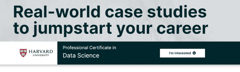 HarvardX Data Science Professional Certificate