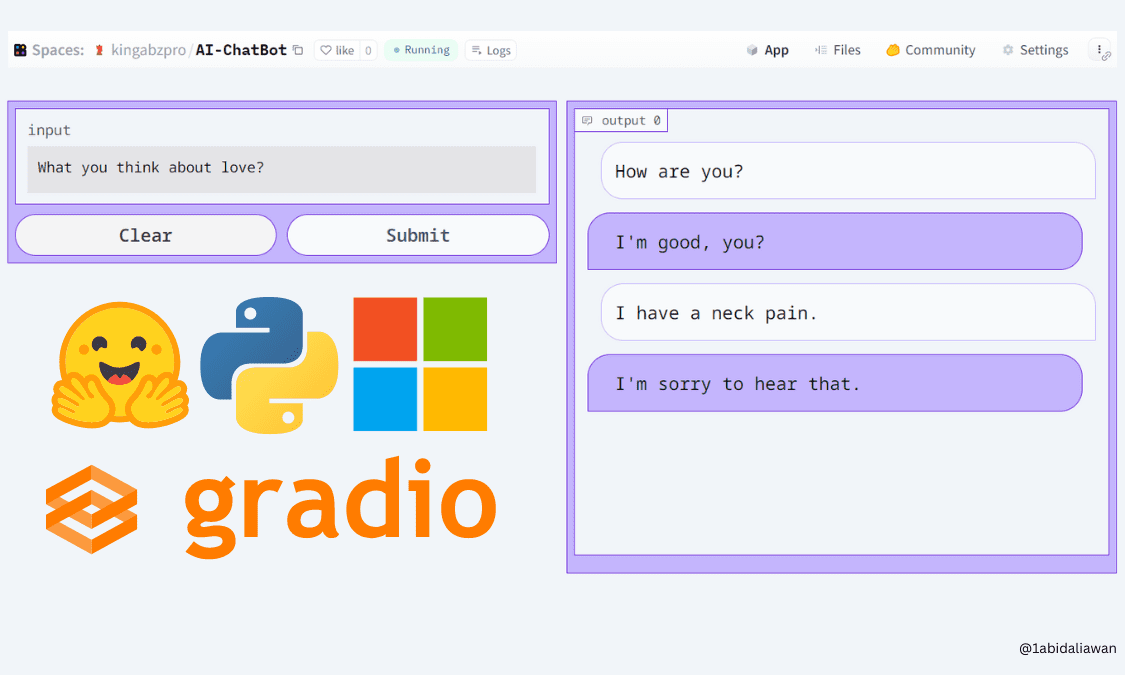 Build AI Chatbot in 5 Minutes with Hugging Face and Gradio