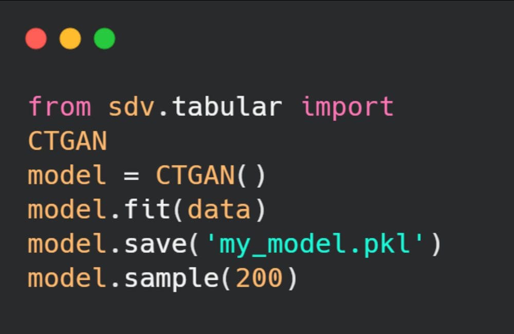 How to Generate Synthetic Tabular Dataset