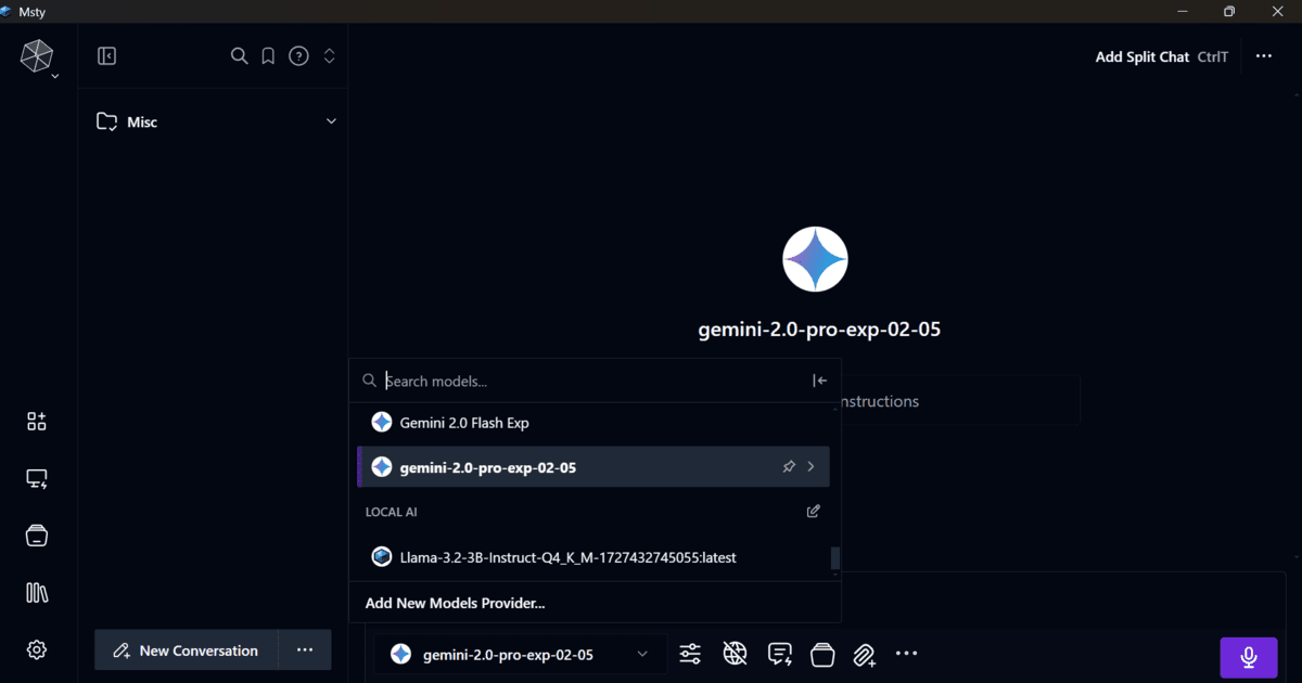 Using Gemini 2.0 Pro Locally