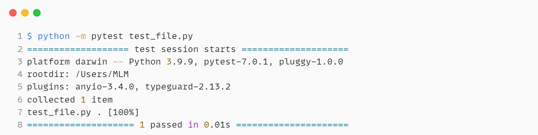Pytest Example From The Book