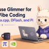 Run Muse Glimmer for Local Vibe Coding with llama.cpp, DFlash, and Pi