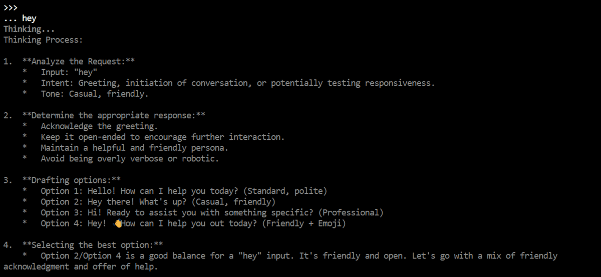 Интерактивный терминальный интерфейс Qwen3.5