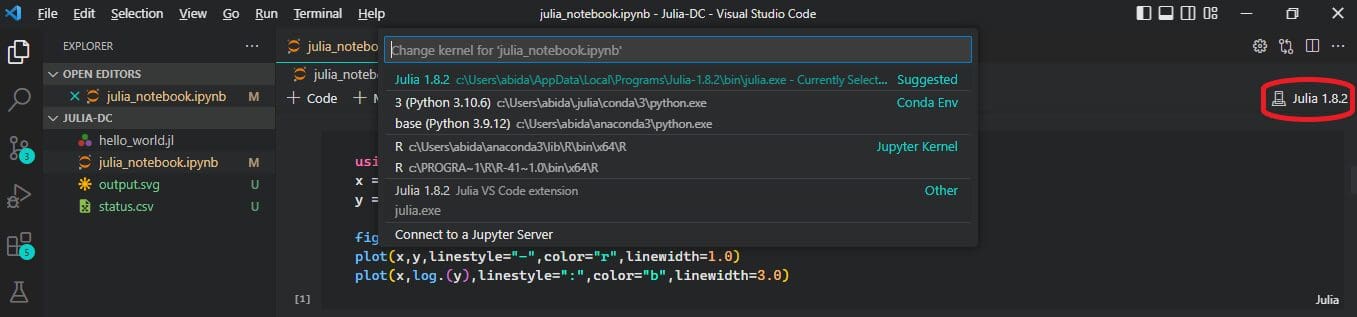 How to Setup Julia on Jupyter Notebook