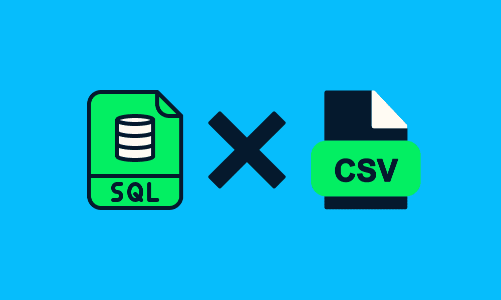 SQL With CSVs