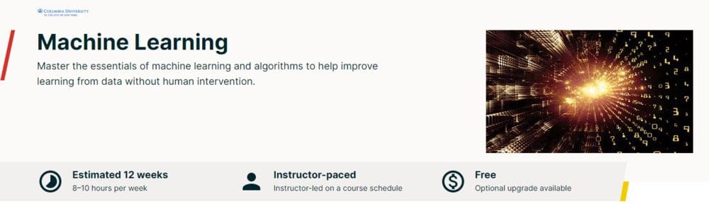 Top 5 Free Machine Learning Courses