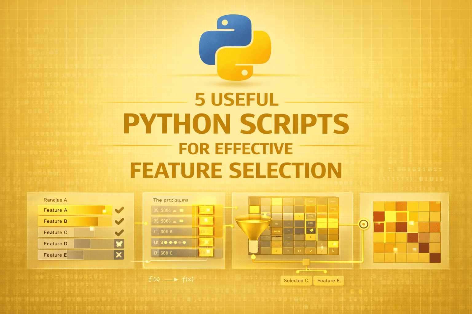 5 Helpful Python Scripts for Efficient Characteristic Choice 5 Helpful Python Scripts for Efficient Characteristic Choice