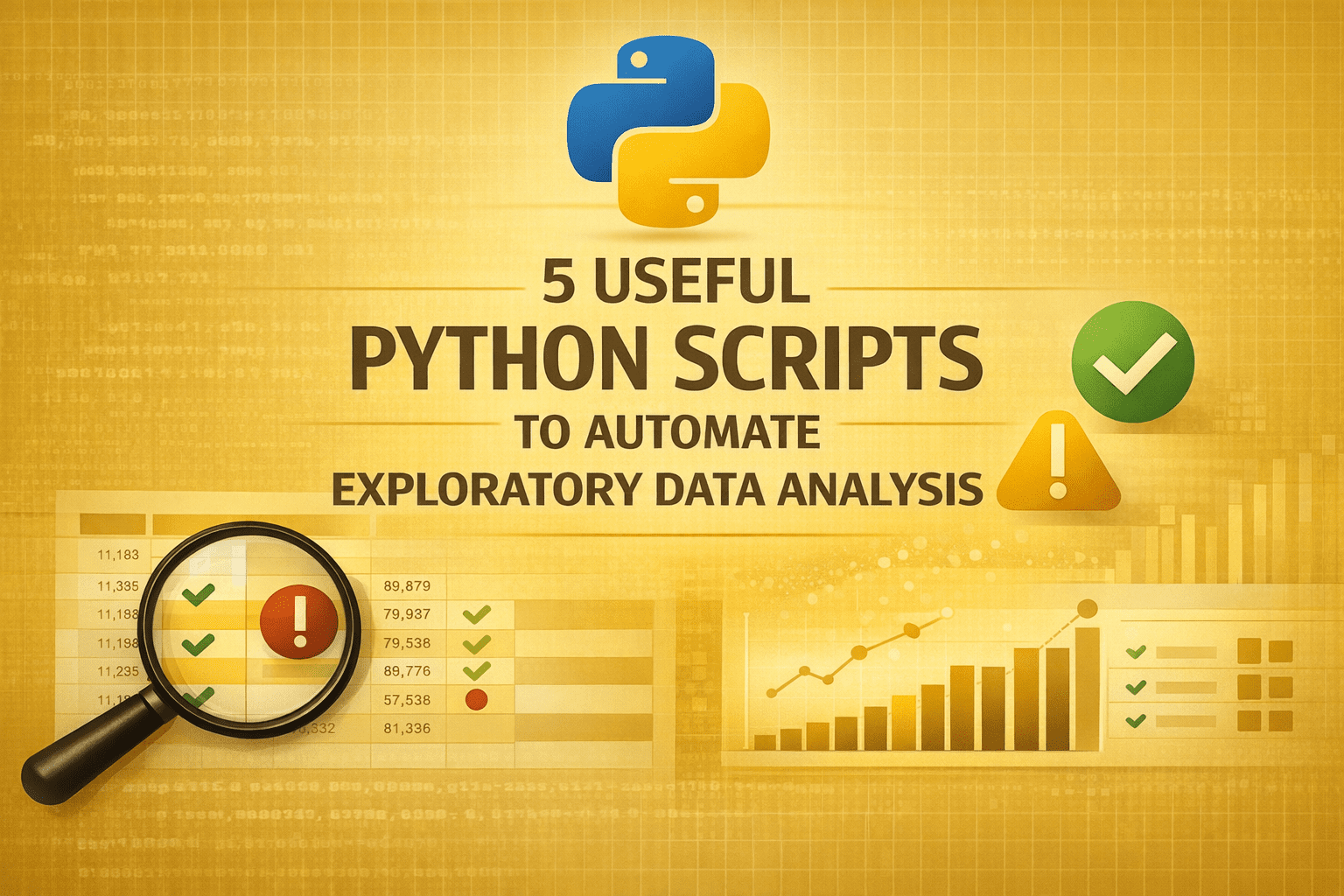 5 Useful Python Scripts to Automate Exploratory Data Analysis 5 Useful Python Scripts to Automate Exploratory Data Analysis