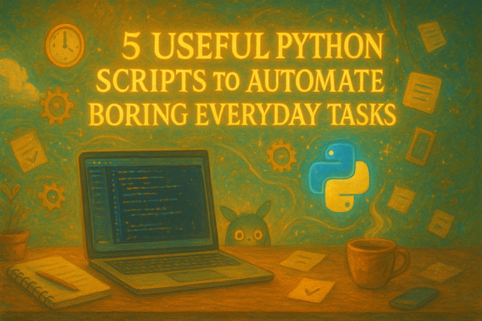 Useful Python Scripts to Automate Boring Everyday Tasks