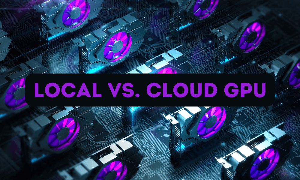 Building a GPU Machine vs. Using the GPU Cloud