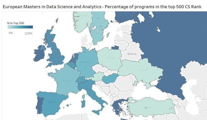 2019 Best Masters in Data Science and Analytics – Europe Edition