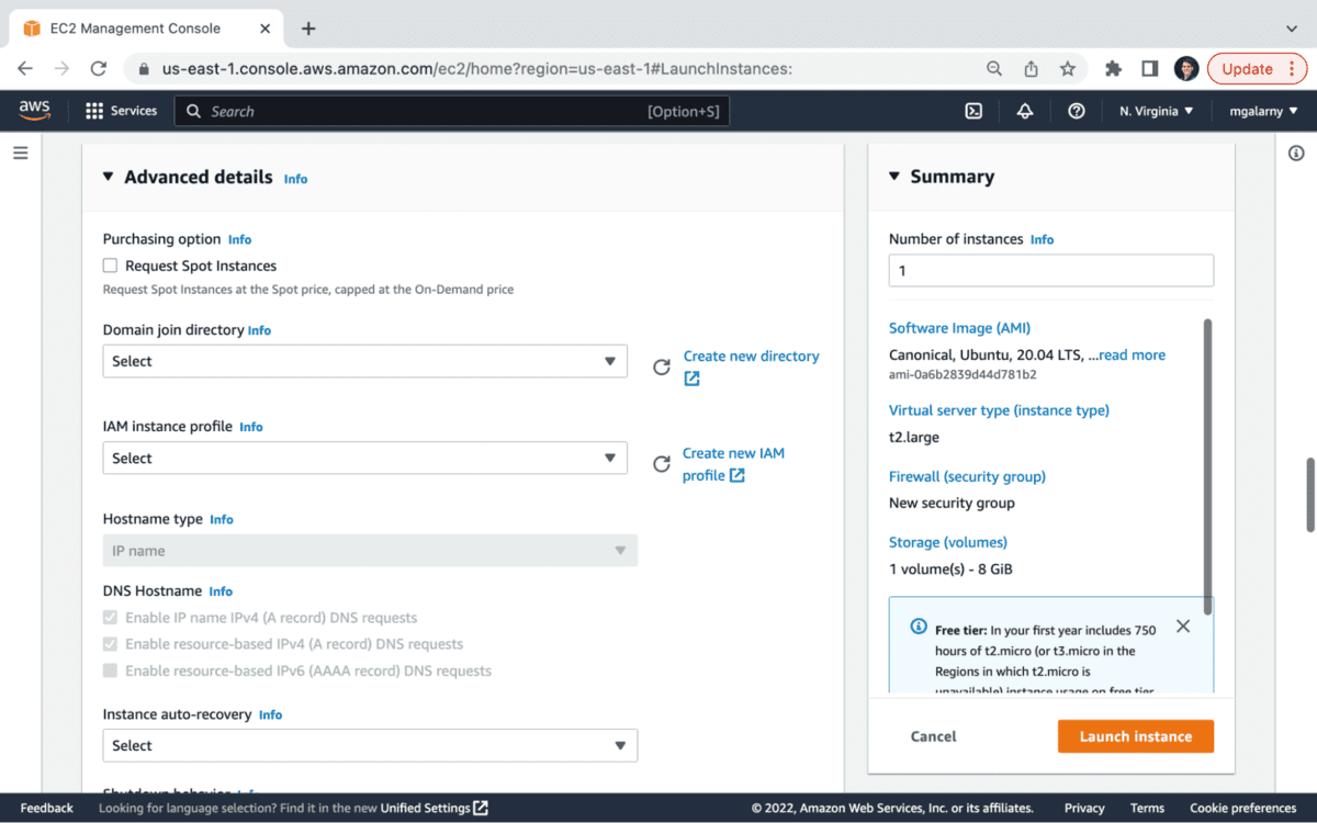 Setup and use JupyterHub (TLJH) on AWS EC2