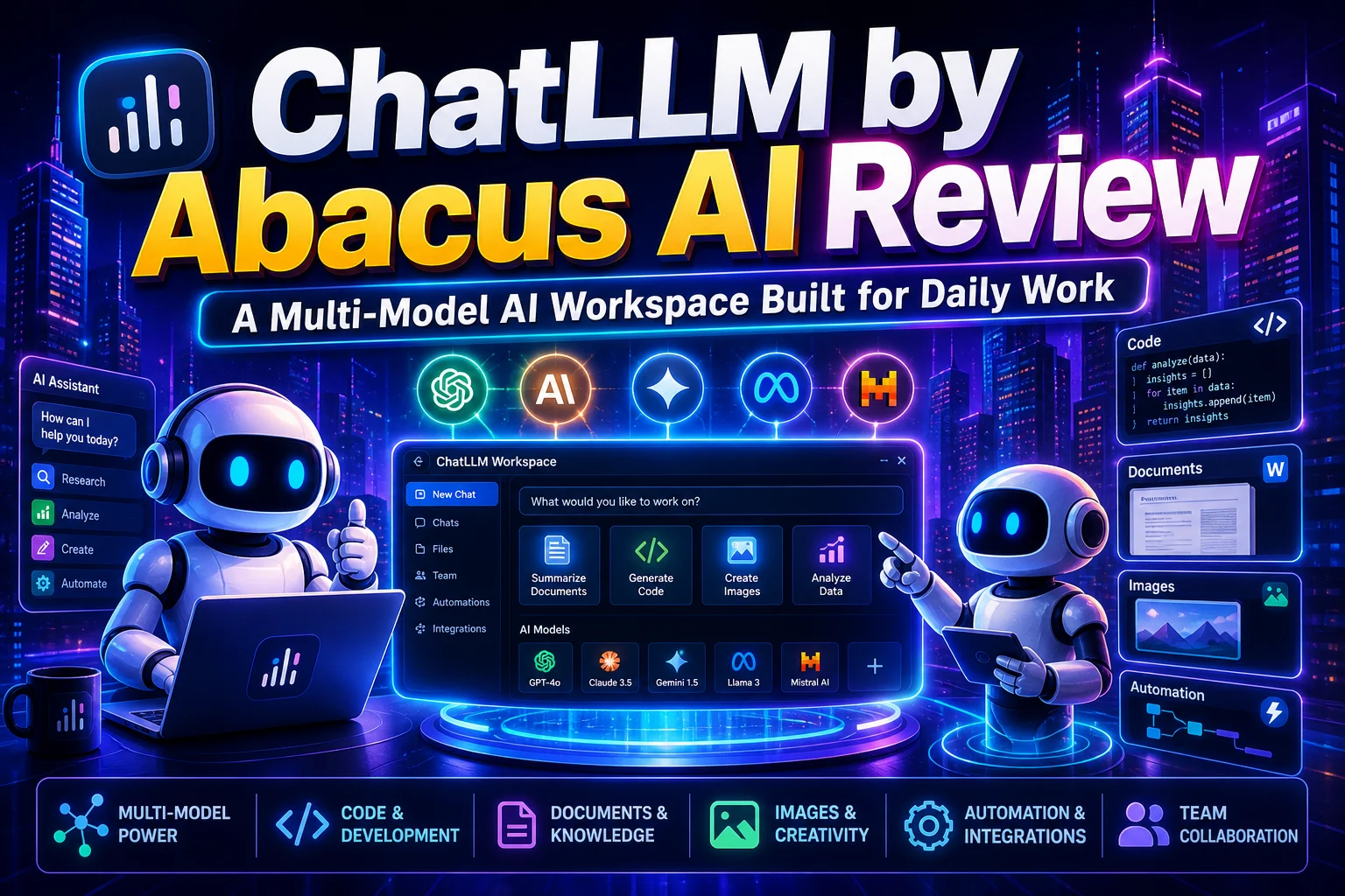 ChatLLM by Abacus AI Review: A Multi-Model AI Workspace Built for Daily Work