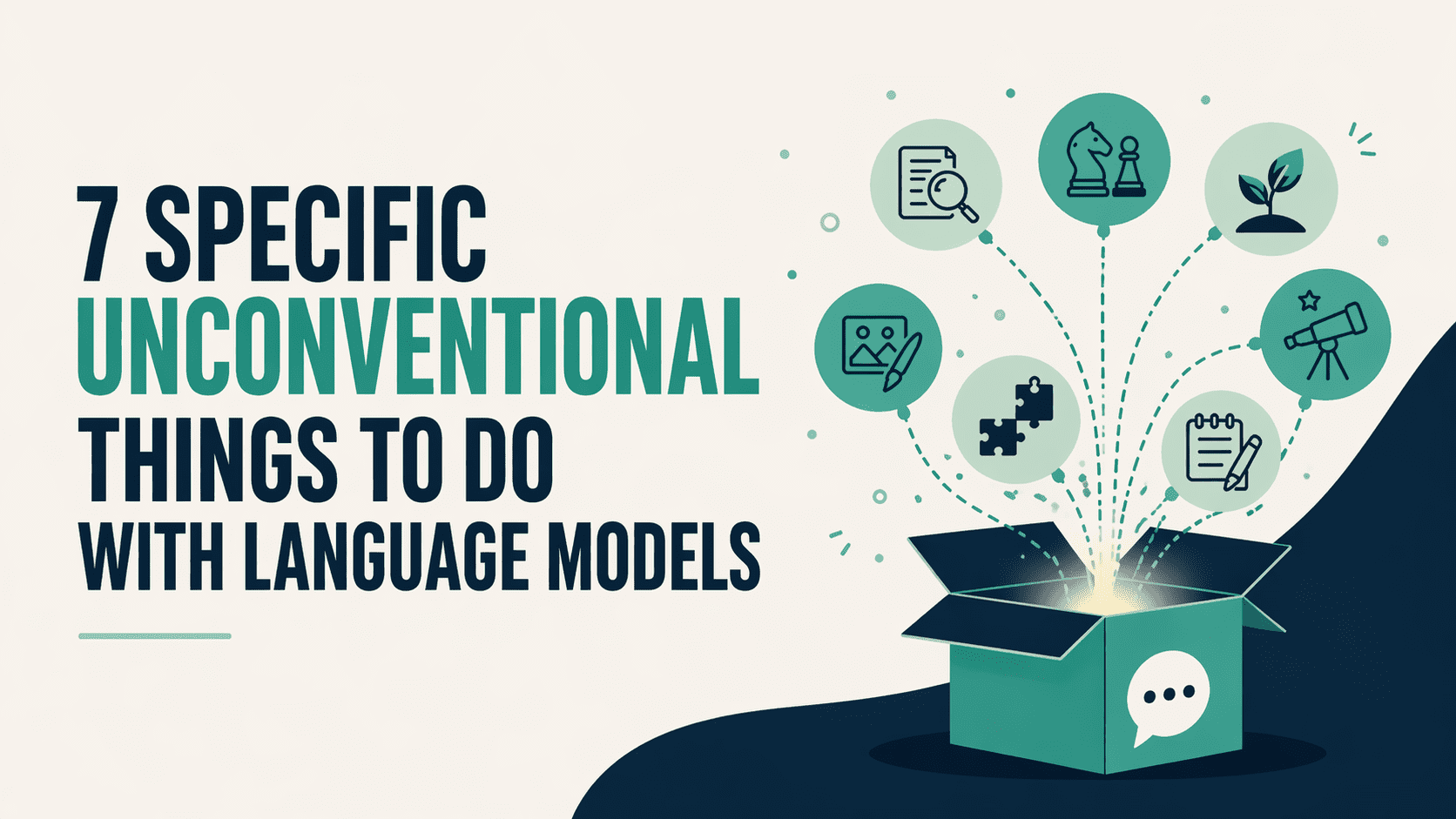 7 Specific Unconventional Things to Do with Language Models