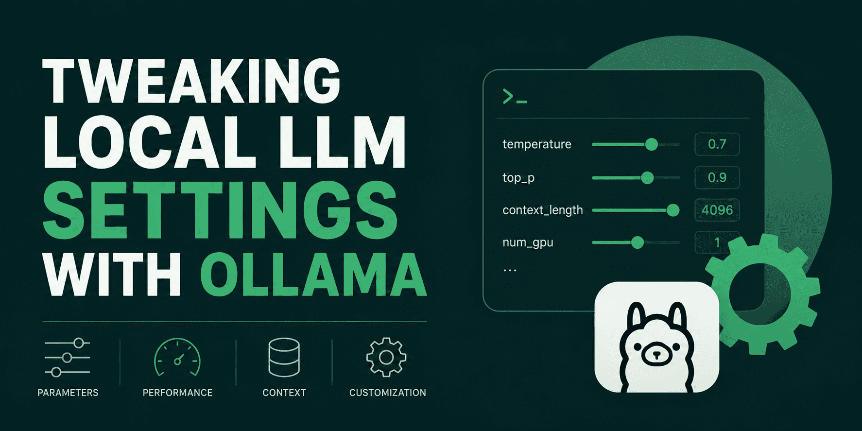 Tweaking Local Language Model Settings with Ollama