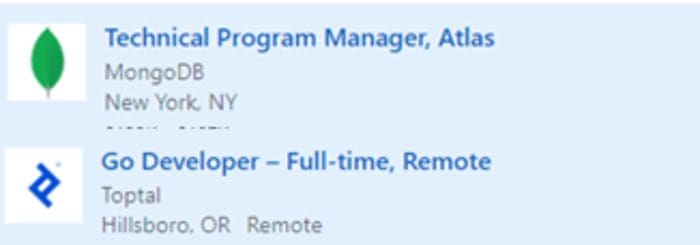 LinkedIn job recommendations