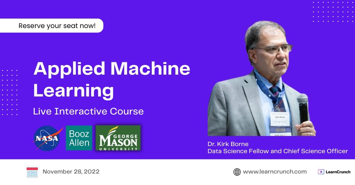 Interactive Machine Learning Live Course with Dr. Kirk Borne