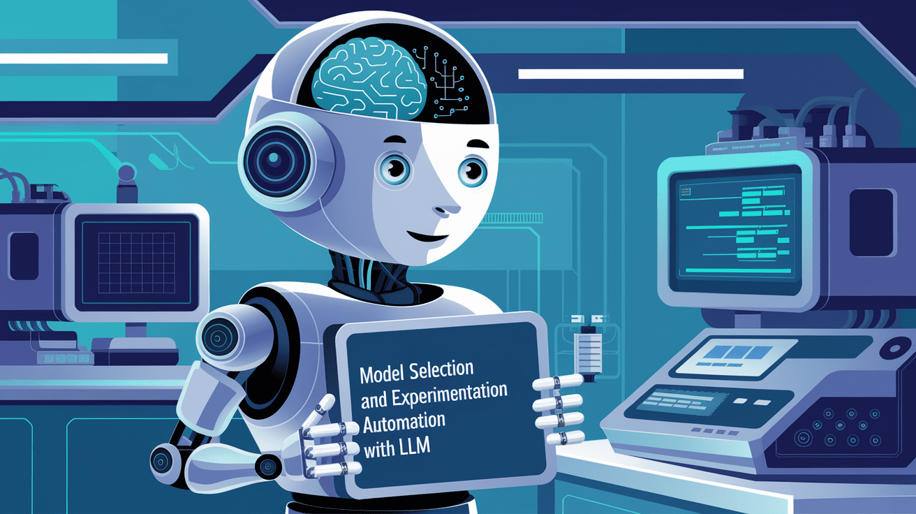 Model Selection and Experimentation Automation with LLM